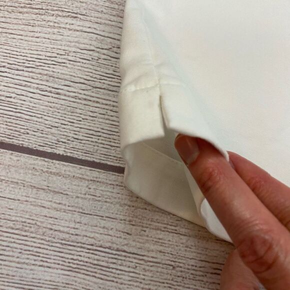 westbound new with tags cotton blend stretch capri pants white sz 14 women - Picture 4 of 11